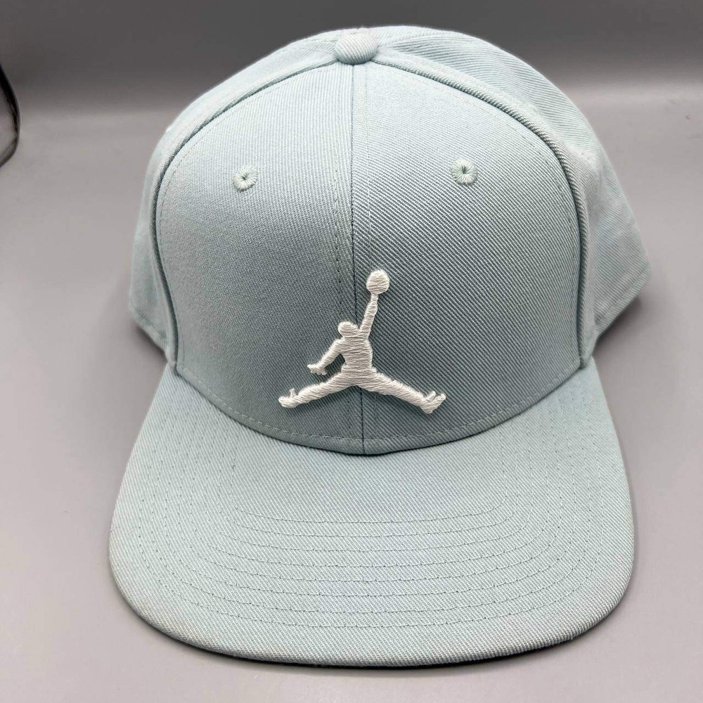 Air Jordan Hat Men Blue Black Embroidered Jumpman Snap Back Cap